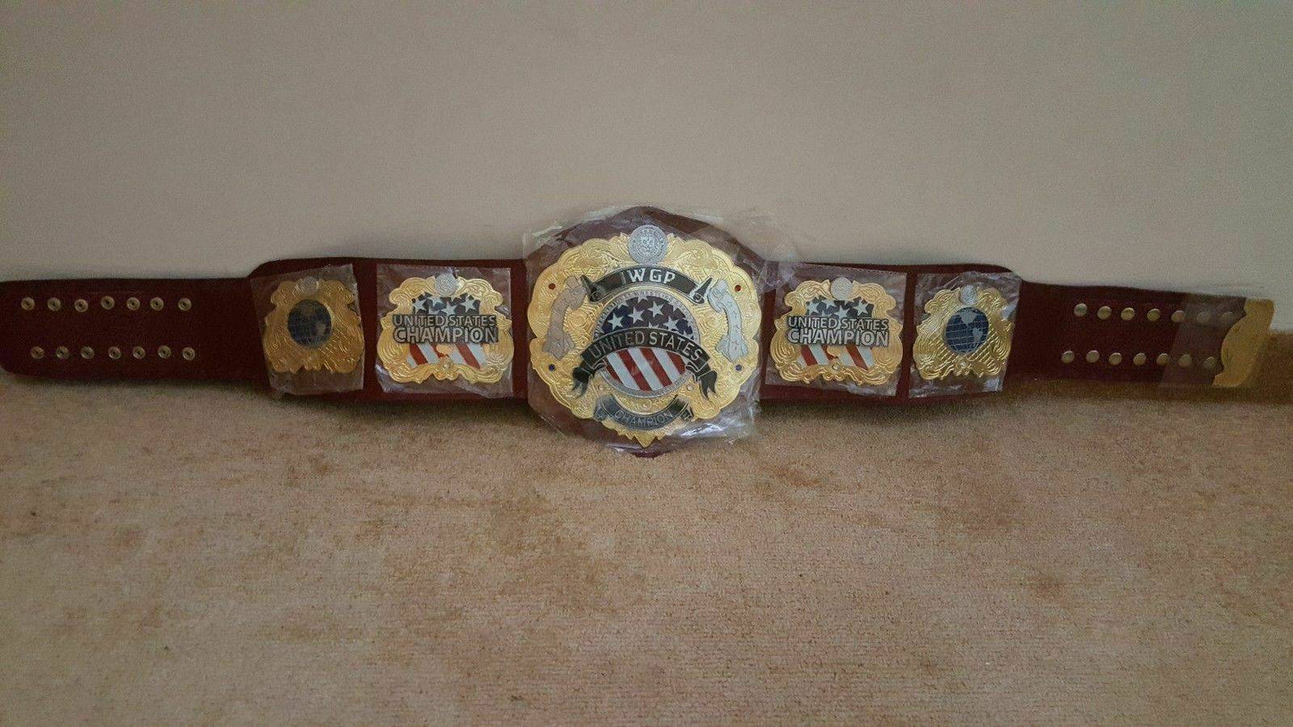 IWGP UNITED STATES DOUBLE STACKED Championship Belt