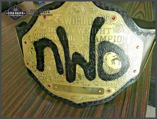 NWO BIG GOLD Brass Championship Belt