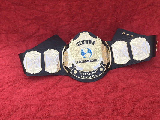 WWF WINGED EAGLE DUAL PLATED Brass Championship Title Belt