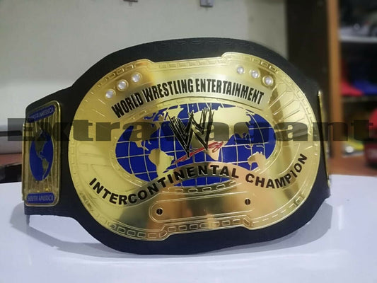 WWE INTERCONTINENTAL OVAL Brass Championship Belt